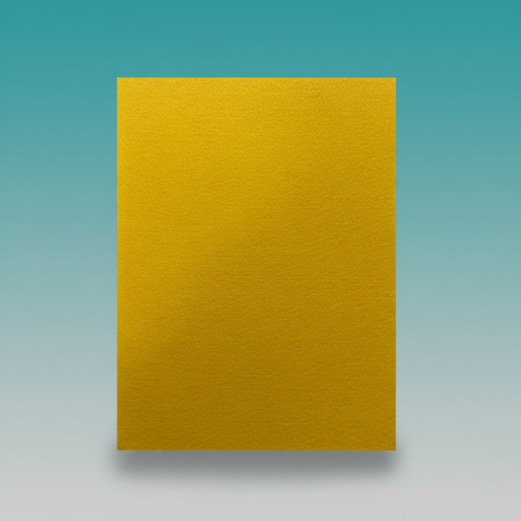 A4 Nonwoven Felt Sheets- Mustard Yellow by Gift Hub Mart