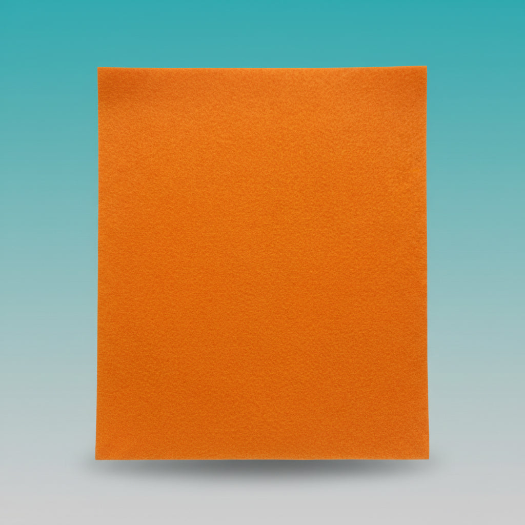 A4 Nonwoven Felt Sheets- Orange by Gift Hub Mart