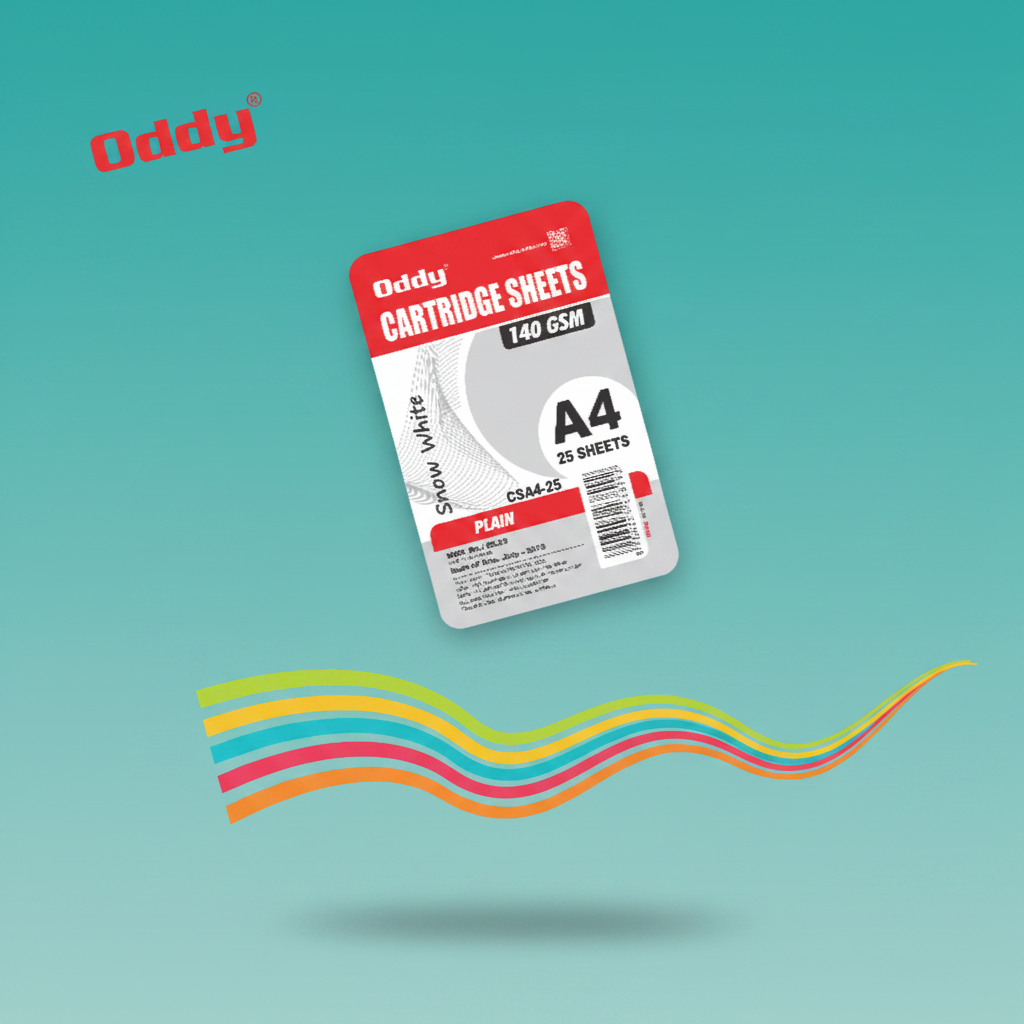 A4 Oddy Cartridge Sheet by Gifthubmart