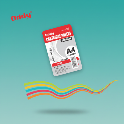 A4 Oddy Cartridge Sheet by Gifthubmart