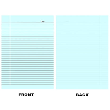 A4 Ruled Coloured Sheet Thin (50 Sheets) by Gifthubmart