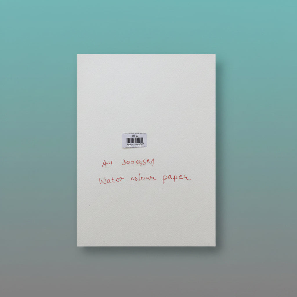 A4 WATER COLOUR PAPER 300GSM- Doms Amariz by Gifthubmart