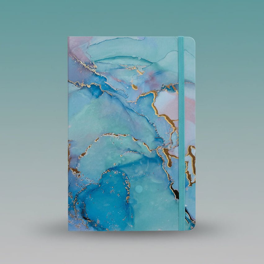 A5 Diary 5703-21- Alcohol Ink Design by Gift Hub Mart