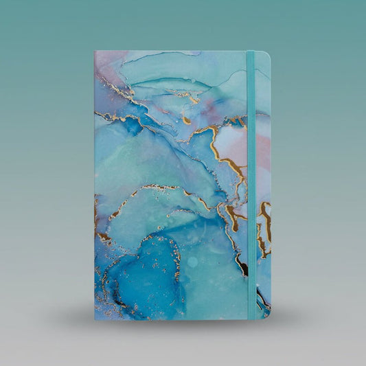 A5 Diary 5703-21- Alcohol Ink Design by Gift Hub Mart