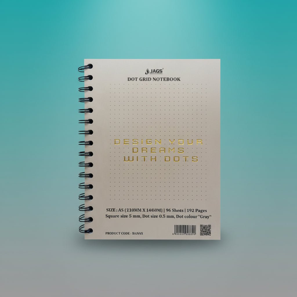 A5 Dot Grid Notebook by Gifthubmart