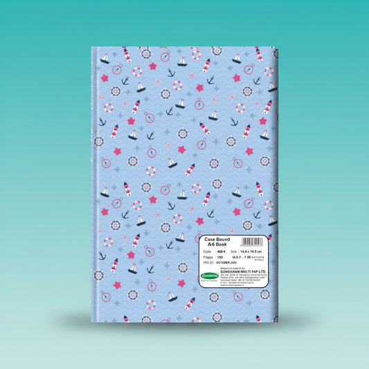 A6 Case Bound Notebook Sundaram by Gifthubmart