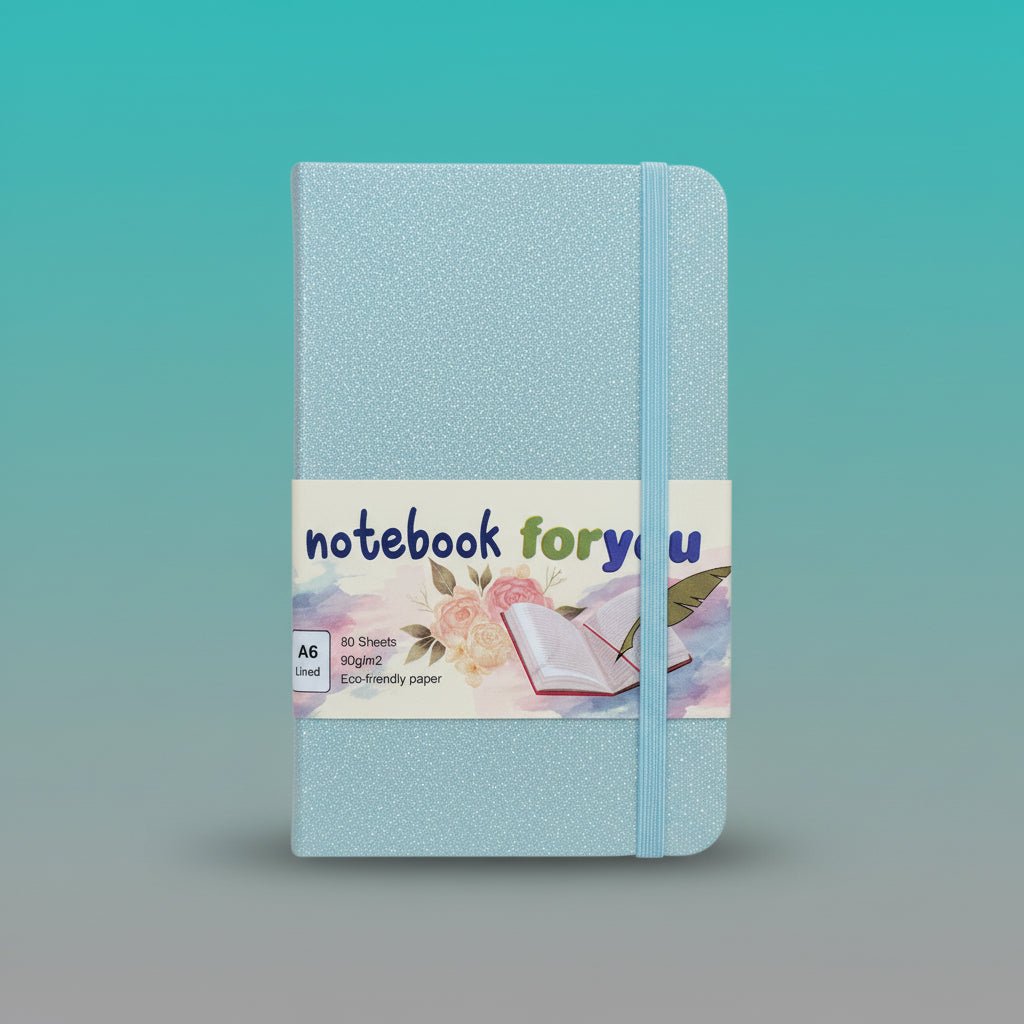 A6 Glitter Diary 5802-8 by Gift Hub Mart