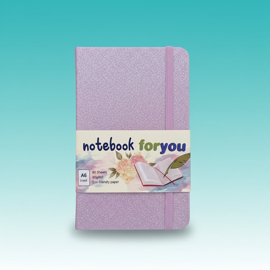 A6 Glitter Diary 5802-8 by Gift Hub Mart