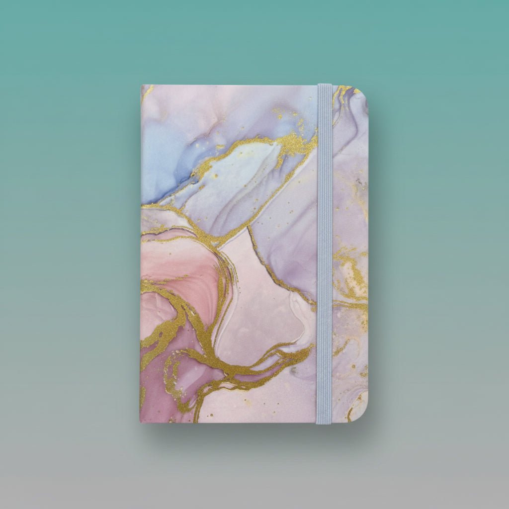 A7 Diary 5701-21- Alcohol Ink Design by Gift Hub Mart