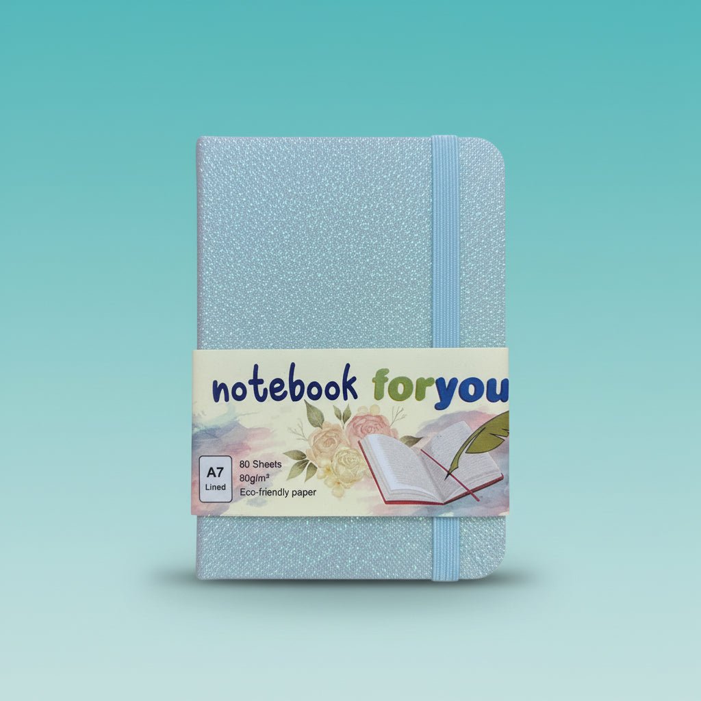 A7 Glitter Diary 5801-8 by Gift Hub Mart