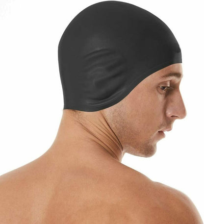 Sporty Silicon Swimming Cap Big