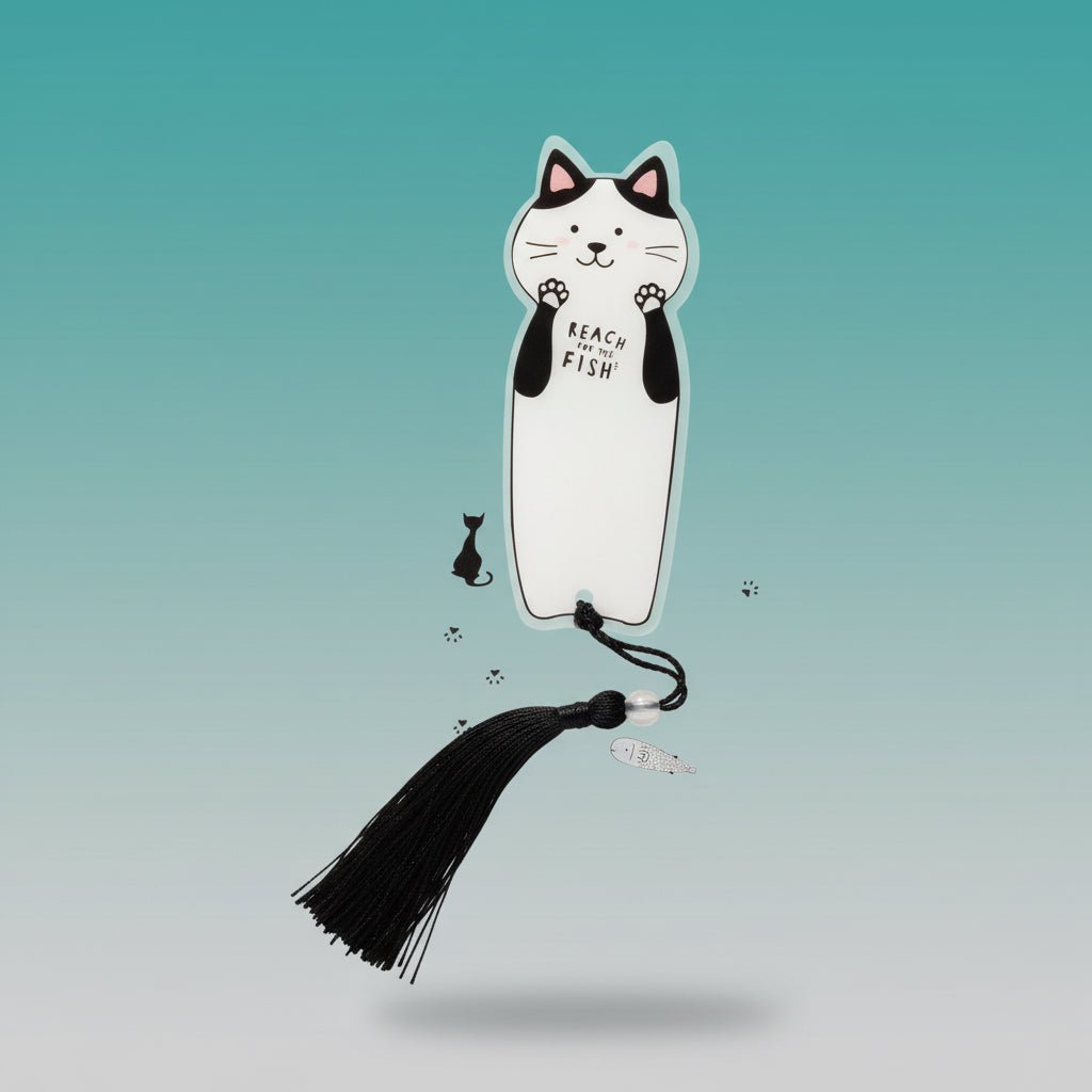 Acrylic Bookmark Cats by Gifthubmart