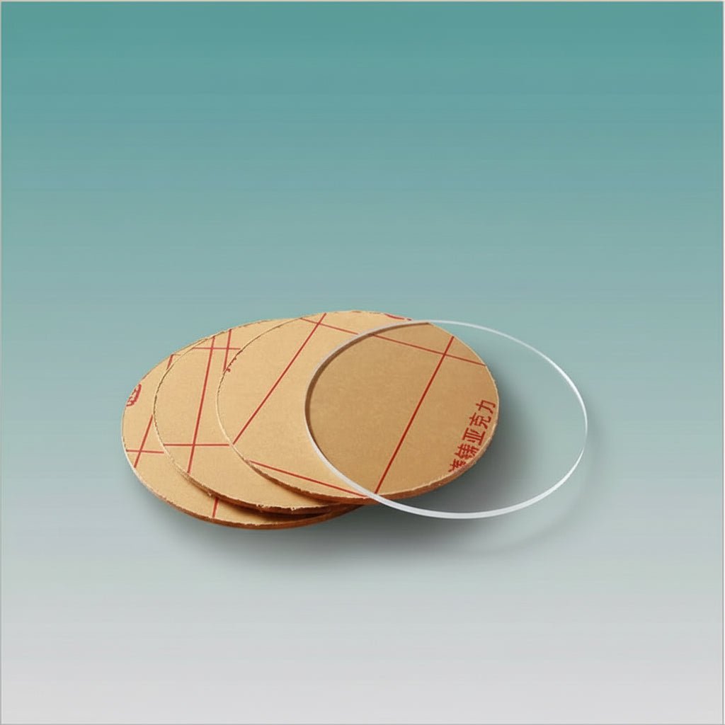 Acrylic Sheet Clear Round 3.8MM 4 TASR44 by Gifthubmart