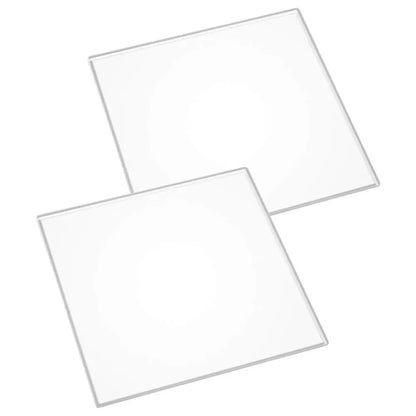 Acrylic Sheet Clear Square 3.8MM 4 TASS44 by Gifthubmart