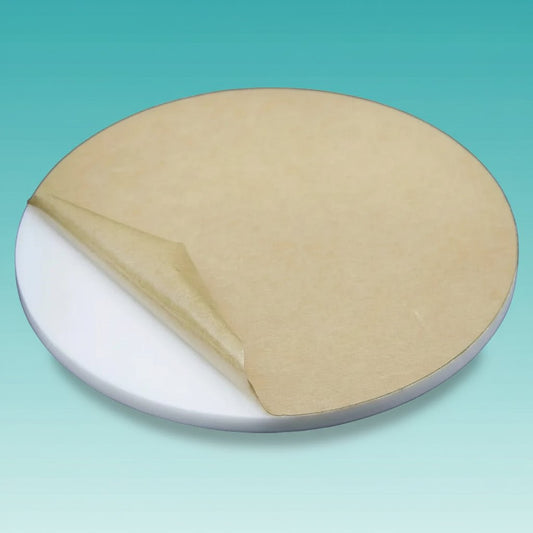Acrylic Sheet White Round 3MM 4 Inch WAPSR44 by Gifthubmart