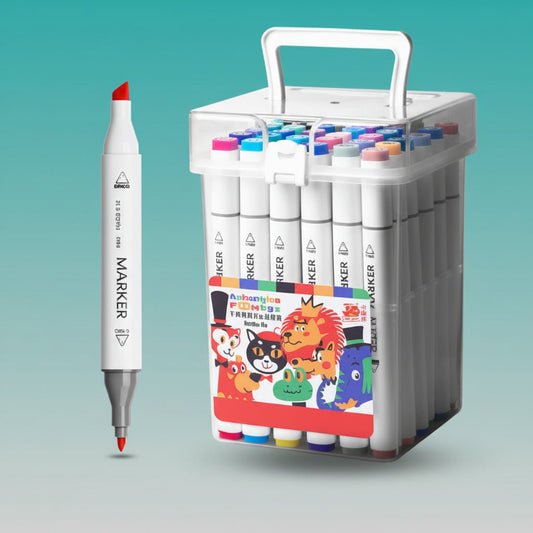 Alcohol Marker Dual Tip 36 Shades by Gift Hub Mart