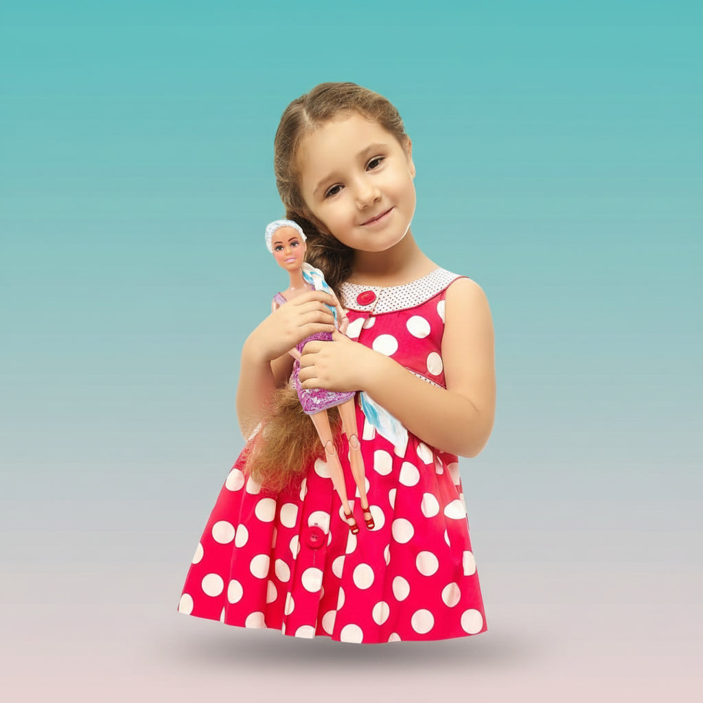 Alia Sequins Dress Doll KV 3+ by Gift Hub Mart
