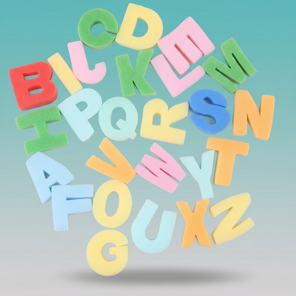 Alphabet Sponge by Gifthubmart