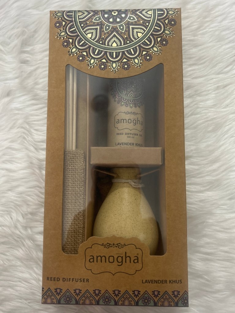 Amogha Reed Diffuser Set by Gifthubmart