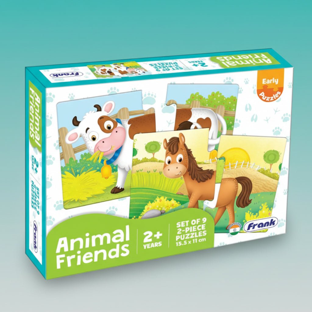 Animal Friends 2 Pc Puzzle Frank by Gifthubmart