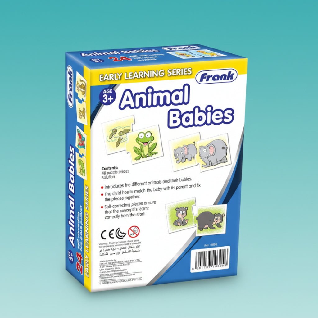 Animals & Babies 2 Pc Puzzle Frank by Gifthubmart