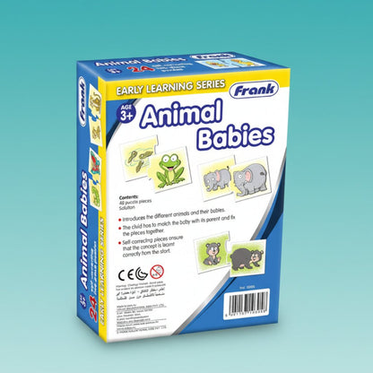 Animals & Babies 2 Pc Puzzle Frank by Gifthubmart