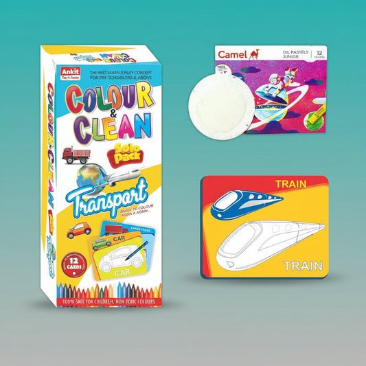 Ankit Colour & Clean 12 Cards 3+ by Gifthubmart