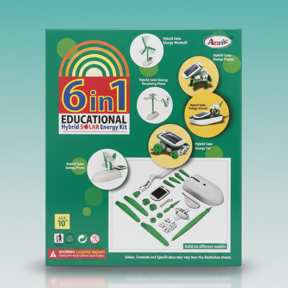 Annie 6 IN 1 Educational Solar Energy Series 1- 10+ by Gift Hub Mart