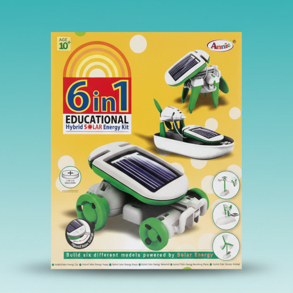 Annie 6 IN 1 Educational Solar Energy Series 1- 10+ by Gift Hub Mart