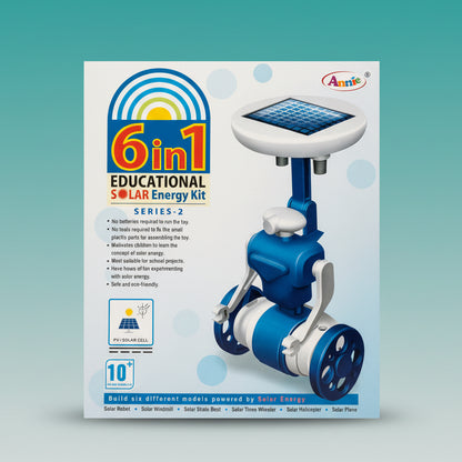 Annie 6 IN 1 Educational Solar Energy Series 2- 10+ by Gift Hub Mart