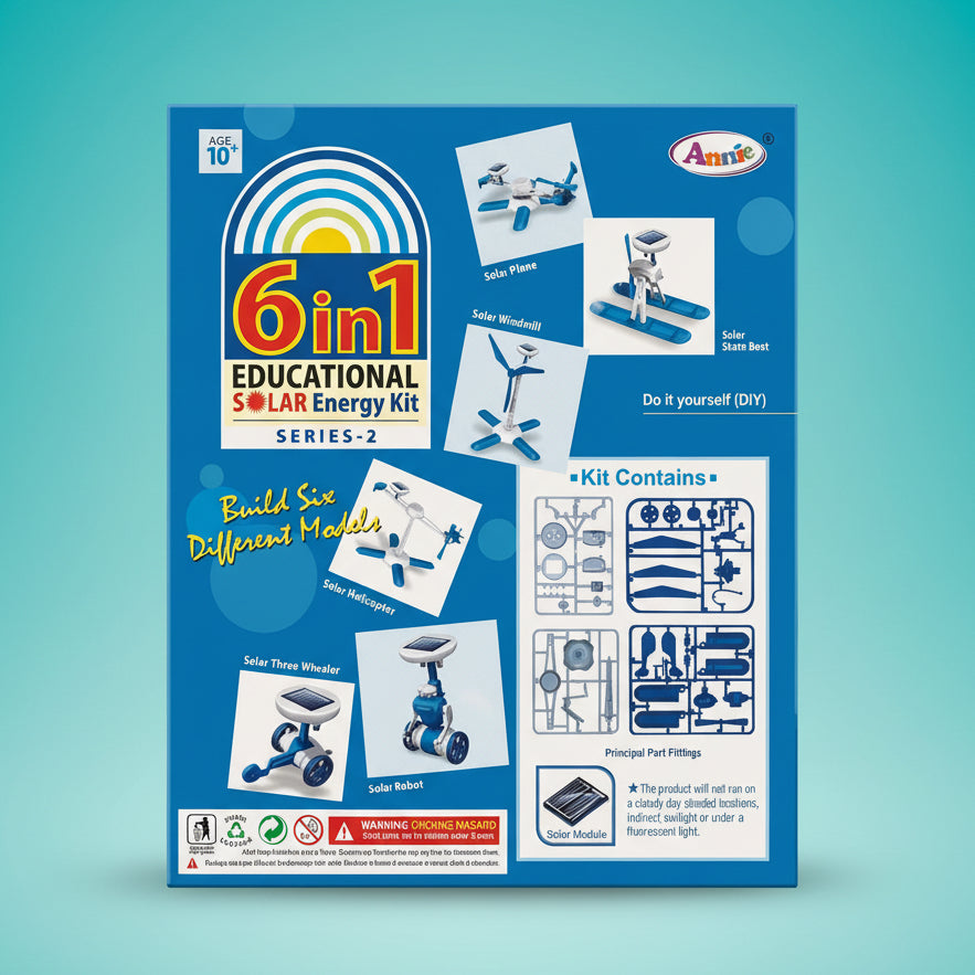 Annie 6 IN 1 Educational Solar Energy Series 2- 10+ by Gift Hub Mart