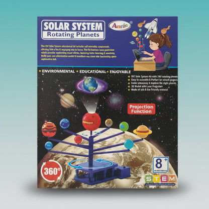 Annie Solar System Rotating Planets 8+ by Gift Hub Mart