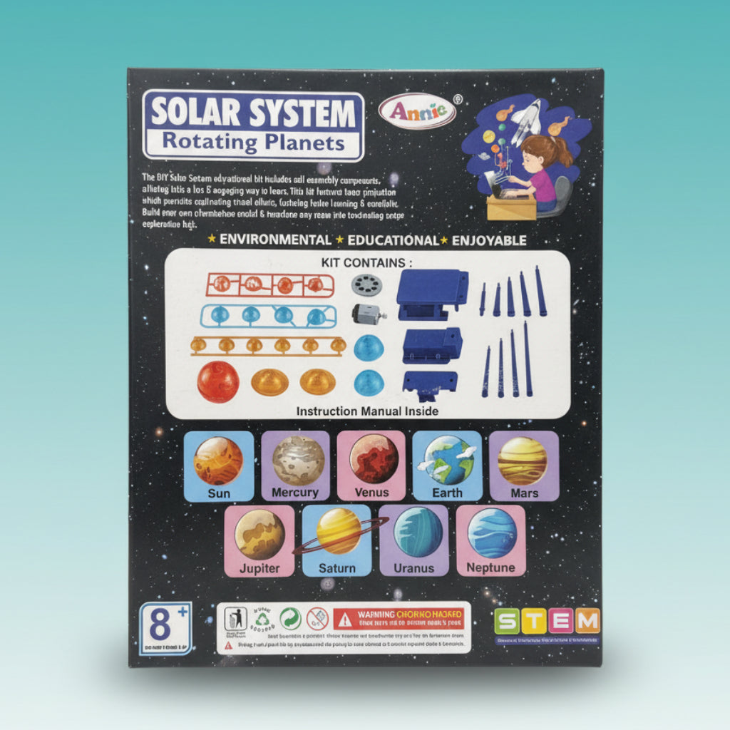 Annie Solar System Rotating Planets 8+ by Gift Hub Mart