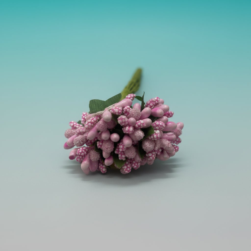 Artificial Flower Pollens Baby Pink by Gifthubmart