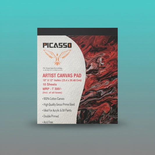 Artist Canvas Pad (10 x 12”) by Gift Hub Mart