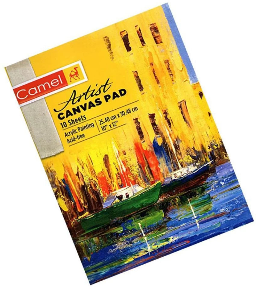 Camel Artist Canvas Pad 20.32x25.40 cm