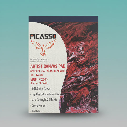 Artist Canvas Pad (8 x 10") by Gift Hub Mart