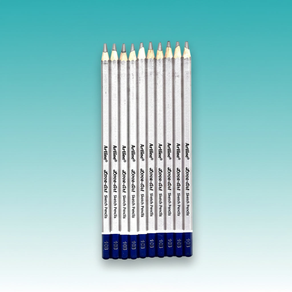 Artline Panel 10B Sketch Pencils by Gifthubmart