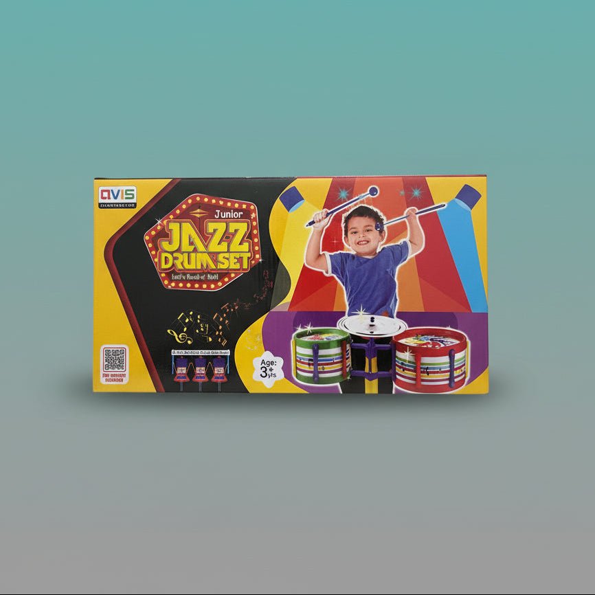 Avis Jazz Drum Set JR 3+ by Gift Hub Mart