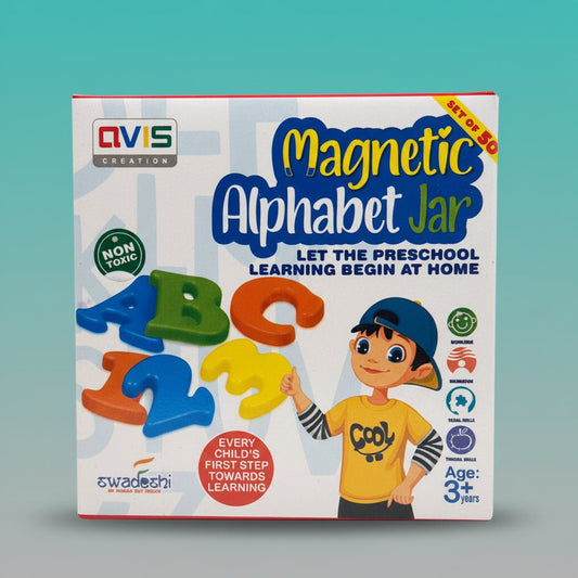 Avis Magnetic Alphabet Jar by Gifthubmart
