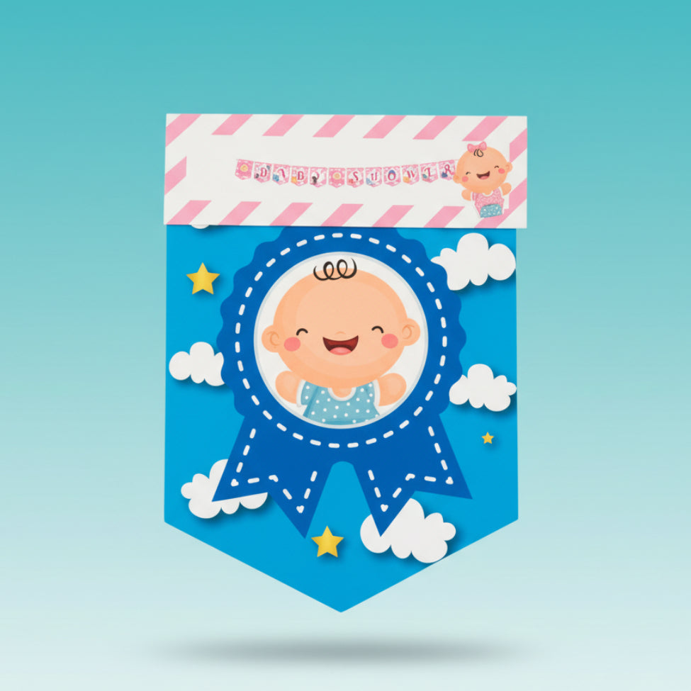 Baby Shower Banner FBJ169A by Gifthubmart