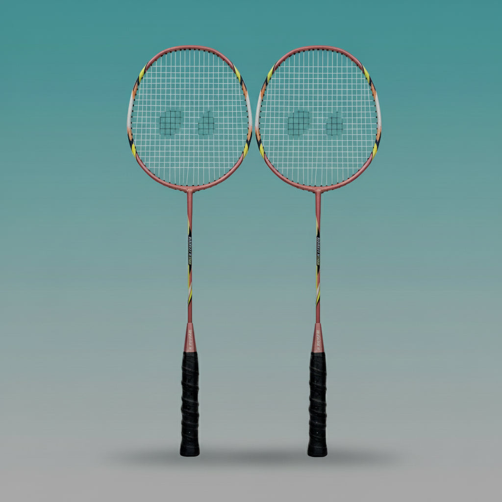 Badminton Racket Morex Set of 2 by Gift Hub Mart
