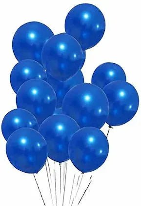 Balloon Metallic Darkest Blue by Gifthubmart