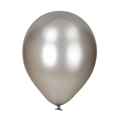 Balloon Metallic Grey by Gifthubmart