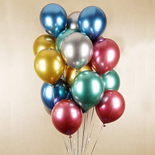 Balloon Metallic Multicolour by Gifthubmart