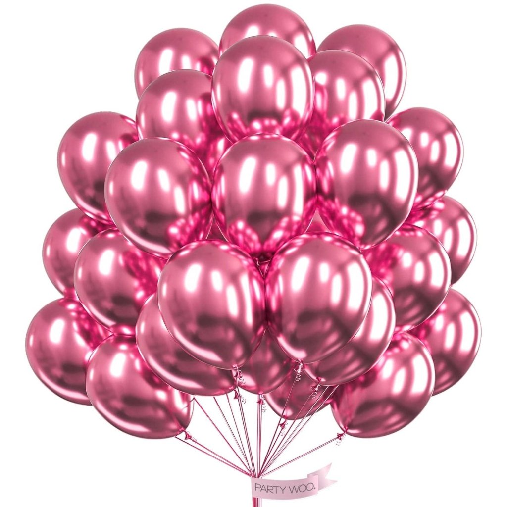 Balloon Metallic Pink by Gifthubmart