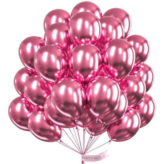 Balloon Metallic Pink by Gifthubmart