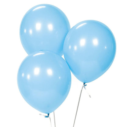 Balloon Metallic Sky Blue by Gifthubmart