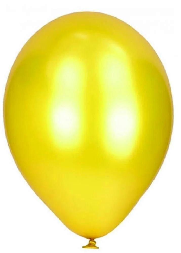Balloon Metallic Yellow by Gifthubmart