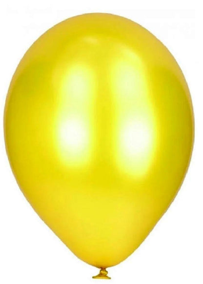 Balloon Metallic Yellow by Gifthubmart